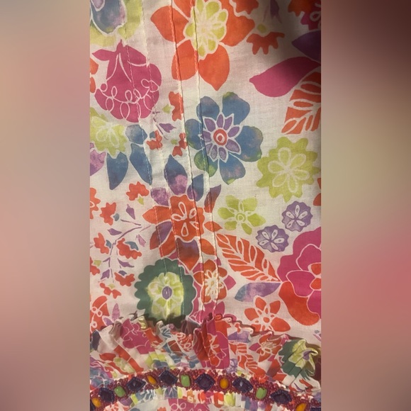 Robert Graham printed woven summer top - Picture 8 of 8